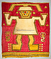Tapestry Panel Fragment, Camelid hair, cotton, Chimú
