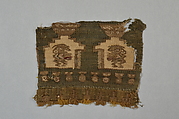 Tapestry Fragment, Camelid hair, cotton, Lambayeque (Sicán)