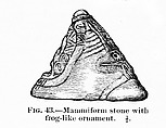 Three-Pointed Zemí (Trigonolito), Stone, Taíno