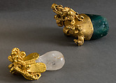 Pendant, Gold, emerald, Coclé