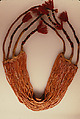 Multi-strand Necklace, Shell beads, cotton, Wari (?)