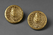Spider Necklace Beads, Gold, Moche