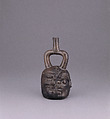 Stirrup-Spout Bottle, Ceramic, Cupisnique