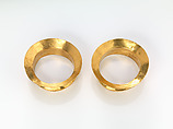 Four Sets of Earflares, Gold, Cupisnique