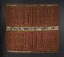 Woman's Ceremonial Skirt (Tapis), Cotton, silk., Lampung