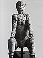 Seated Female Figure, Wood, Mbembe peoples