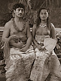 Ulugali'i Samoa: Samoan Couple, Shigeyuki Kihara Samoan, Chromogenic print on "Fujicolor Professional Paper", Samoan