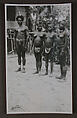 Man and Women from Orokolo, Dr. Paul Baron de Rautenfeld  Swiss, Gelatin silver print, Papua, New Guinea, made in Europe