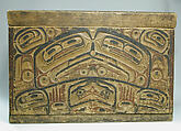 Storage Chest, Wood, paint, Tlingit