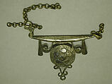 Necklace: Pendant (?), Silver, Fon peoples