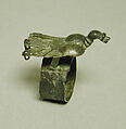 Ring: Bird, Silver, Fon peoples