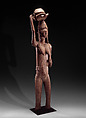 Female Vessel Bearer, Wood, Bamana peoples