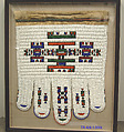Woman's Apron (Ijogolo), Cloth, hide, glass beads, Ndebele peoples