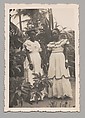 Two Women in a Garden, Macky Kane (Senegalese) (?), Gelatin silver print