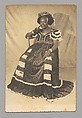 Seated Woman in a Portrait Studio, Senegalese photographer, Gelatin silver print