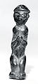 Amulet: Female Figure, Wood, Bamileke (Bafoussam)