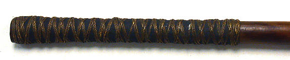 Club (Go-Maace [?]), Wood, cloth, fiber, Kanak people