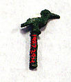 Copper Lime Spoon with Bird Top, Copper (cast), Inca