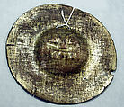 Disk Ornament, Gilded copper, Manteño Huancavilca