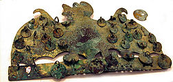 Animal Ornament, Gilded copper, Moche