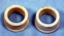 Stone Earflare, Onyx marble (tecalli), Mexican