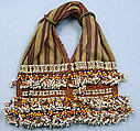 Sash, Cotton, glass beads, Philippines