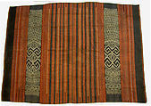 Woman's Ceremonial Skirt (Sora Langi'), Cotton, Toraja people