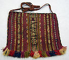 Coca Bag (Ch'uspa), Camelid hair, Aymara