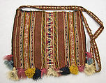 Coca Bag (Ch'uspa), Camelid hair, Aymara