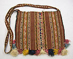 Coca Bag (Ch'uspa), Camelid hair, Aymara