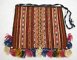Coca Bag (Ch'uspa), Camelid hair, Aymara