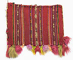 Coca Bag (Ch'uspa), Camelid hair, Aymara