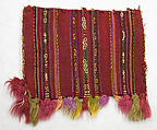 Coca Bag (Ch'uspa), Camelid hair, Aymara