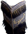 Shield, Wood, nassa shells, shell, hair, Toraja people