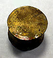 Hammered Silver Miniature Drum, Silver (hammered), gilt, Chimú or Chancay