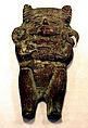 Cast Bronze Figure Ornament, Bronze (cast), Peruvian