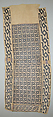 Man's Overskirt, Raffia palm fiber, Kuba peoples