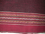 Woman's Mantle, Camelid hair, Aymara