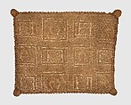 Luxury Cloth: Cushion Cover, Raffia, Kongo peoples; Kongo Kingdom