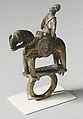 Ring: Equestrian Figure, Copper alloy, Dogon peoples