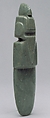 Figure-Celt Pendant, Jadeite, Guanacaste-Nicoya