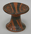 Pedestal Plate, Ceramic, pigment, Coclé (Macaracas)