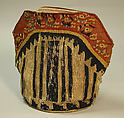 Mitre Shaped Cap, Cotton, camelid hair, Peruvian