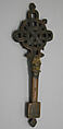 Hand Cross (mäsqäl), Wood, Amhara or Tigrinya peoples