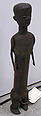 Figure, Wood, metal, Makonde people