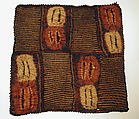 Ceremonial Panel, Raffia palm fiber, natural dye, Dida peoples