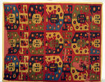 Panel, Cotton, camelid hair, Wari