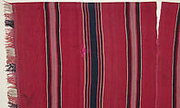 Poncho, Camelid hair, Aymara