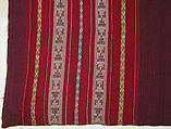 Woman's Overskirt (Aksu), Camelid hair, Aymara