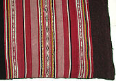 Woman's Overskirt, Camelid hair, Aymara